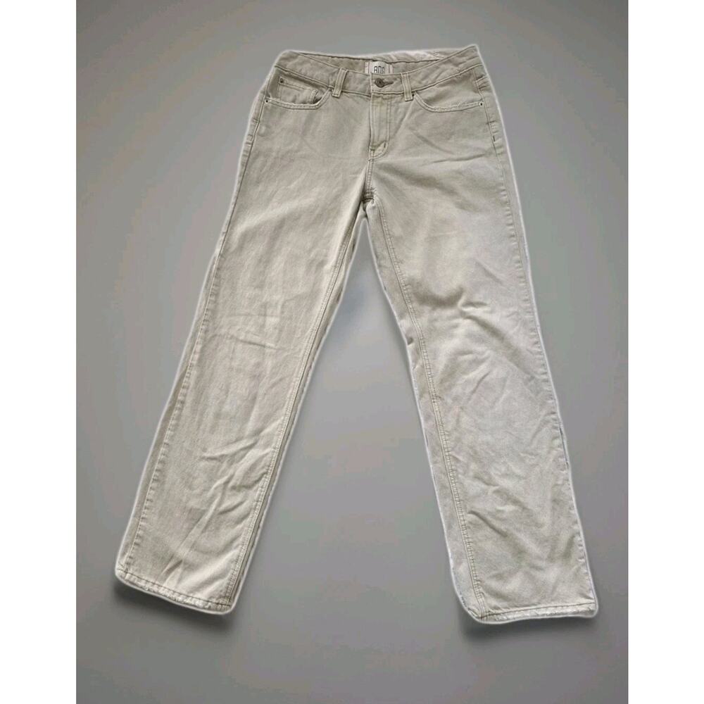 BDG Urban Outfitters Women's 28 Cowgirl Jean Ecru 100% Cotton Denim Streetwear